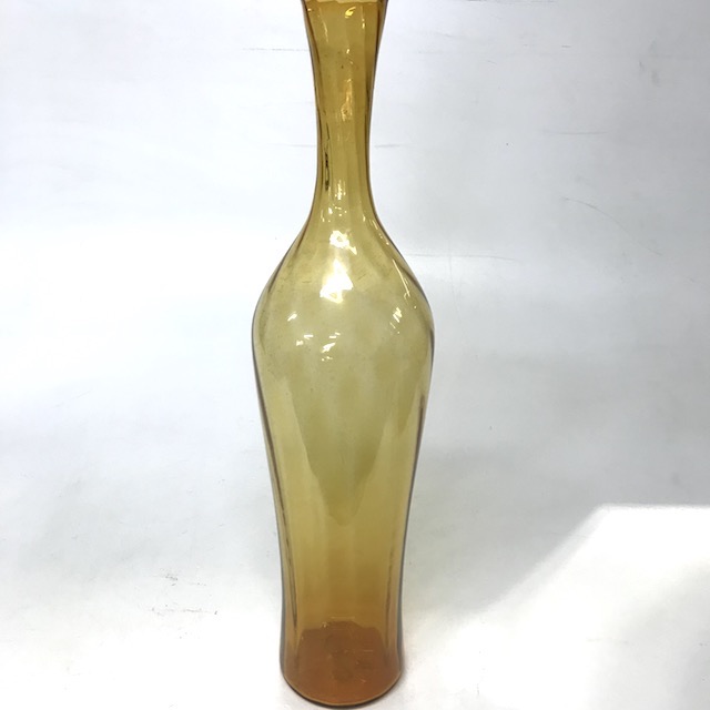 ART GLASS (GENIE BOTTLE), Amber